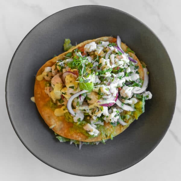 Ceviche Tostada